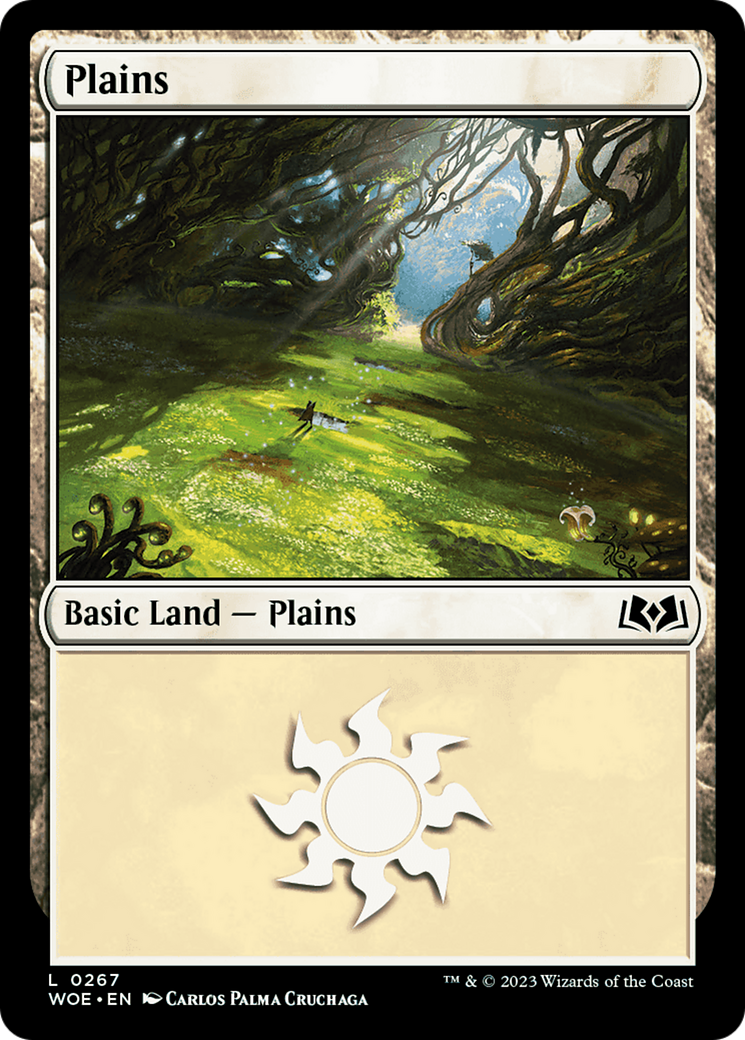 Image of Plains (0267) [Wilds of Eldraine]