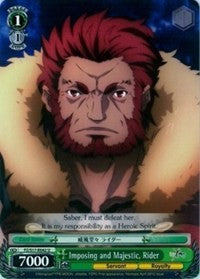 Image of Imposing and Majestic, Rider (FZ/S17-E042 U) [Fate/Zero]