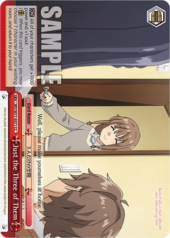 Image of Just the Three of Them [Rascal Does Not Dream of a Dreaming Girl]