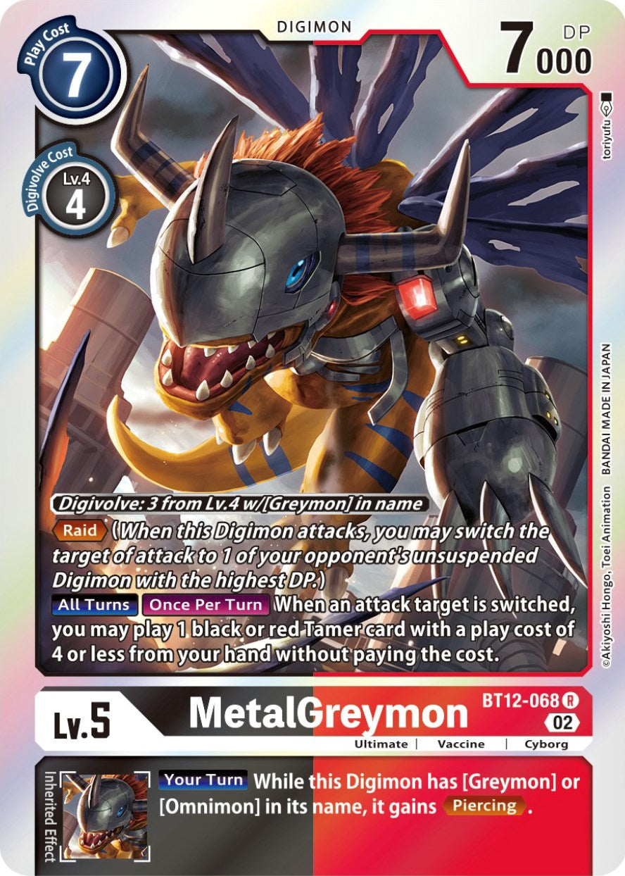Image of MetalGreymon [BT12-068] [Across Time]