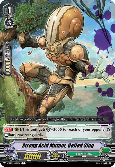 Image of Strong Acid Mutant, Gelled Slug (V-EB09/061EN) [The Raging Tactics]