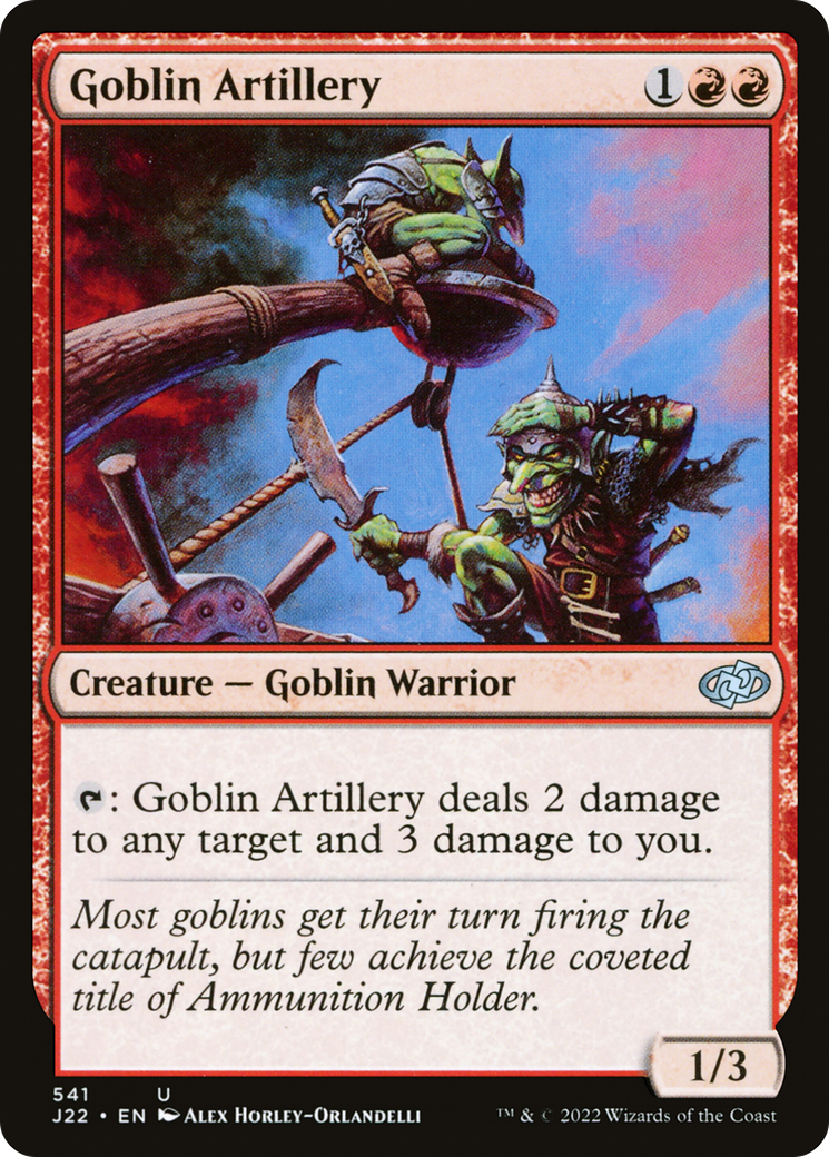 Image of Goblin Artillery [Jumpstart 2022]