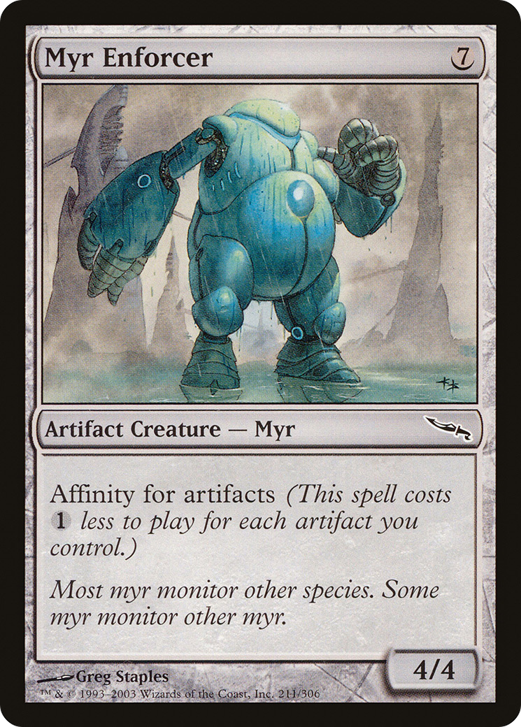 Image of Myr Enforcer [Mirrodin]