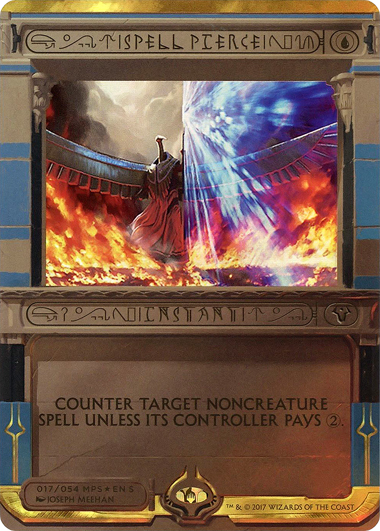 Image of Spell Pierce (Invocation) [Amonkhet Invocations]