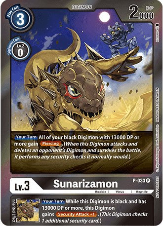 Image of Sunarizamon [P-033] (Gift Box 2022) [Promotional Cards]