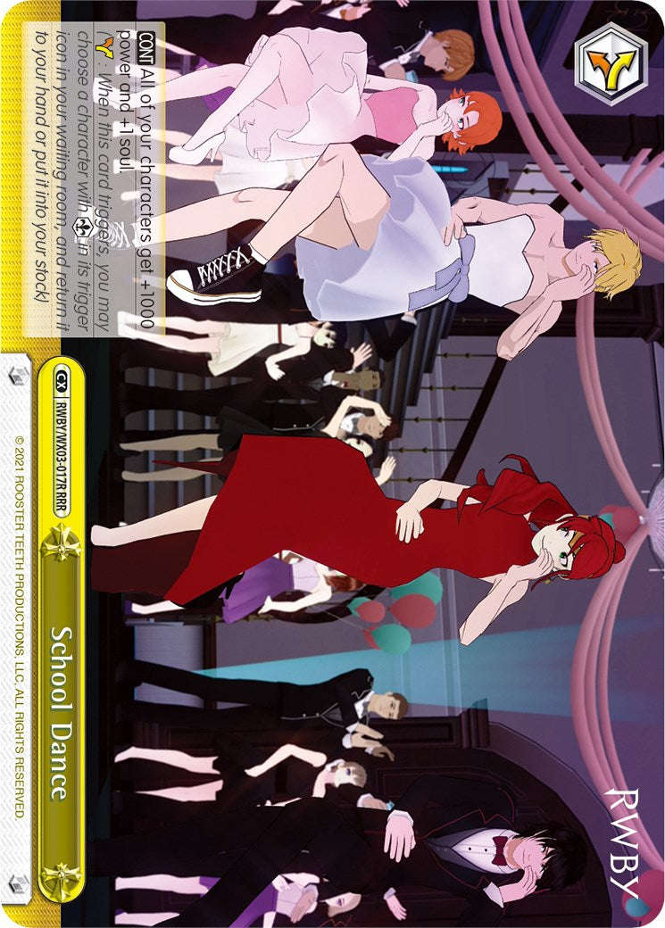 Image of School Dance (RWBY/WX03-017R RRR) [RWBY]