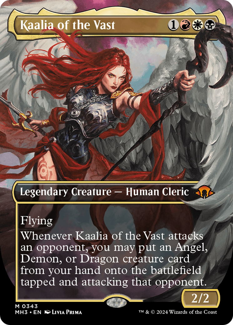 Image of Kaalia of the Vast (Borderless) (0343) [Modern Horizons 3]