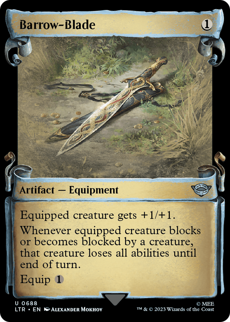Image of Barrow-Blade [The Lord of the Rings: Tales of Middle-Earth Showcase Scrolls]