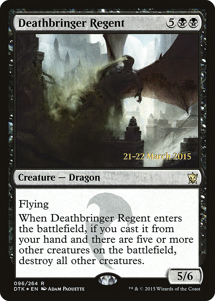 Image of Deathbringer Regent [Dragons of Tarkir Prerelease Promos]