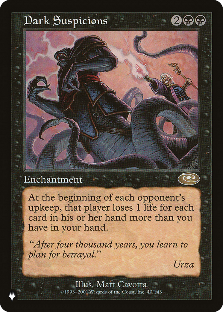 Image of Dark Suspicions [The List]