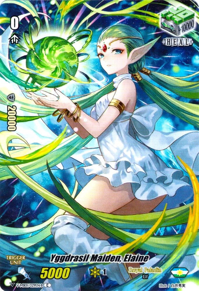 Image of Yggdrasil Maiden, Elaine (Full Art) (V-MB01/029EN-B) [PSYqualia Strife]