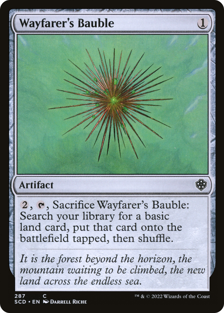 Image of Wayfarer's Bauble [Starter Commander Decks]