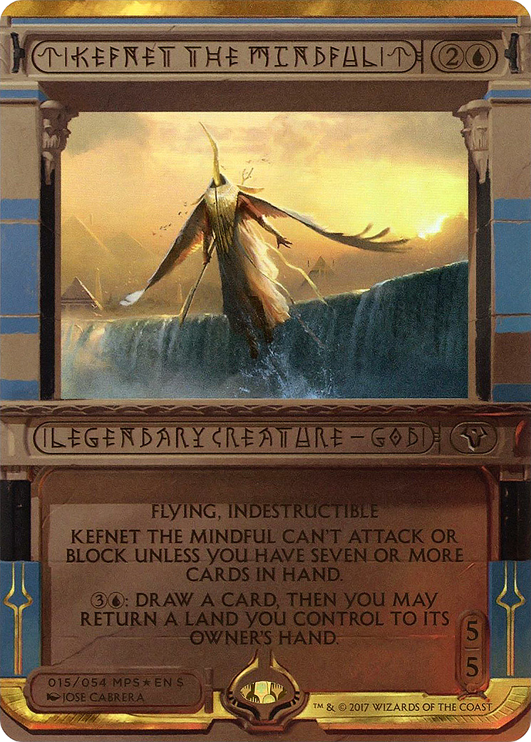 Image of Kefnet the Mindful (Invocation) [Amonkhet Invocations]
