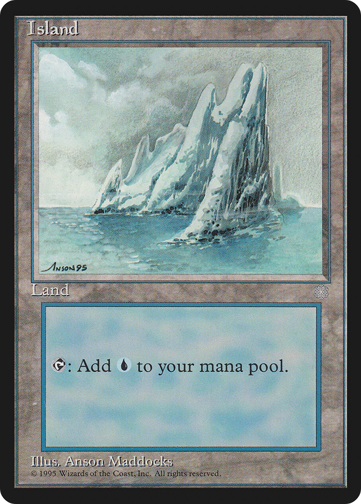 Image of Island (No Birds / Signature on Left) [Ice Age]
