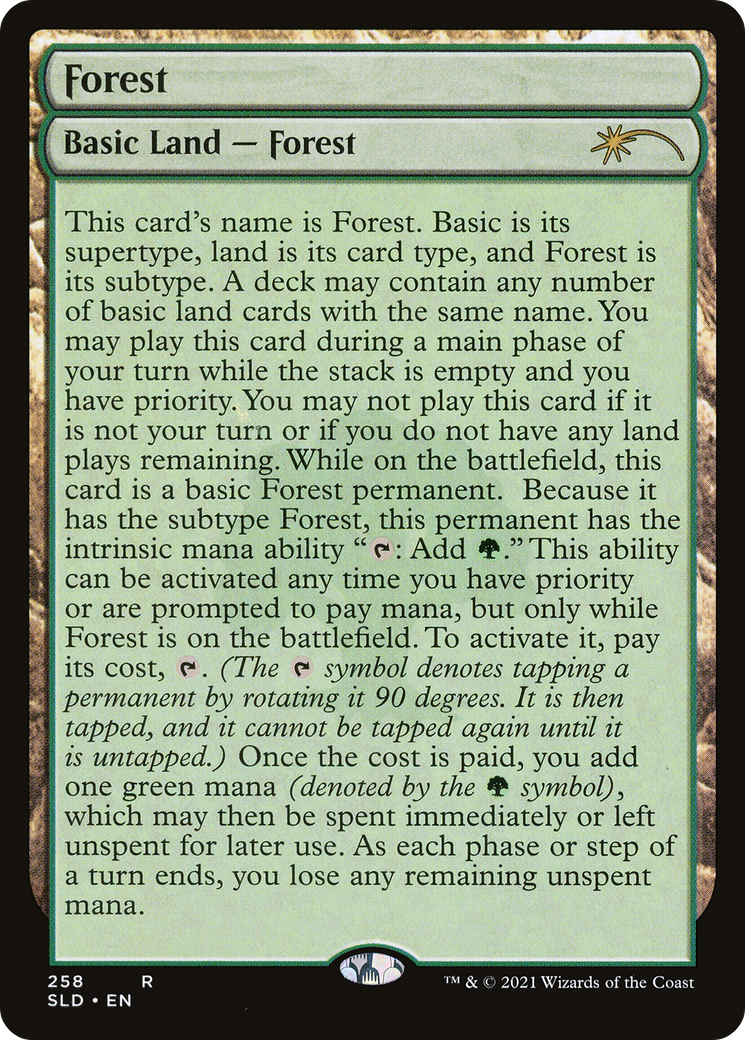 Image of Forest (258) [Secret Lair Drop Series]