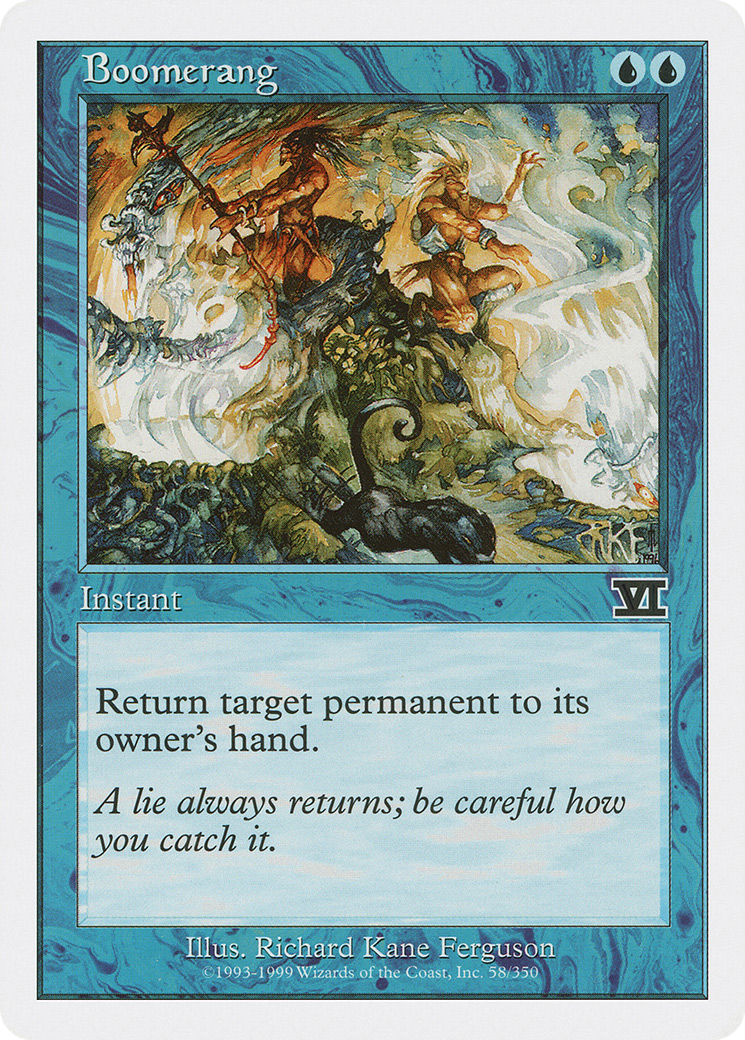 Image of Boomerang [Classic Sixth Edition]