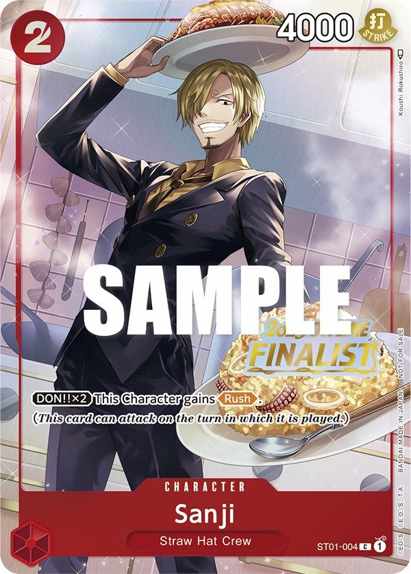 Image of Sanji (Offline Regional 2023) [Finalist] [One Piece Promotion Cards]