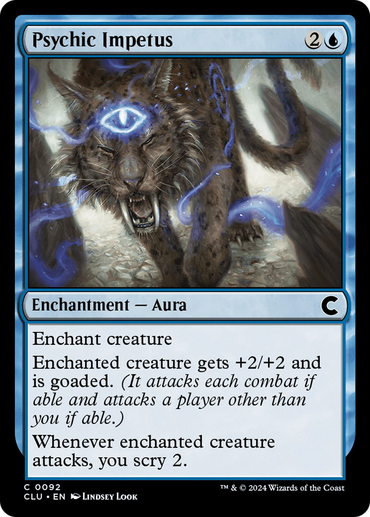 Image of Psychic Impetus [Ravnica: Clue Edition]