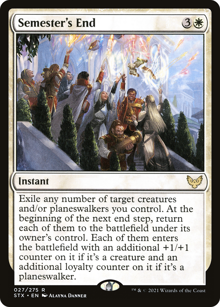 Image of Semester's End [Strixhaven: School of Mages]