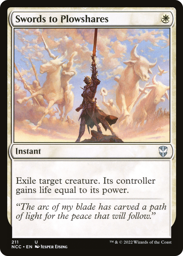Image of Swords to Plowshares [Streets of New Capenna Commander]