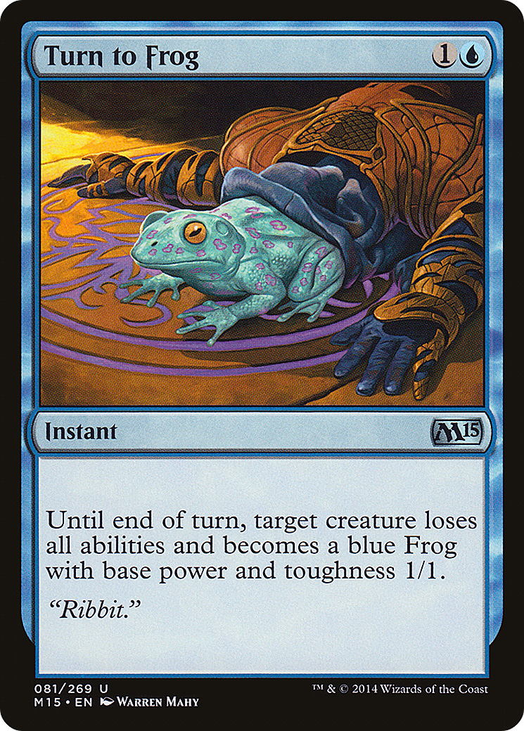 Image of Turn to Frog [Magic 2015]