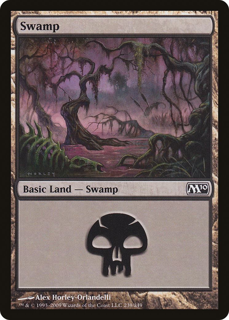 Image of Swamp (239) [Magic 2010]