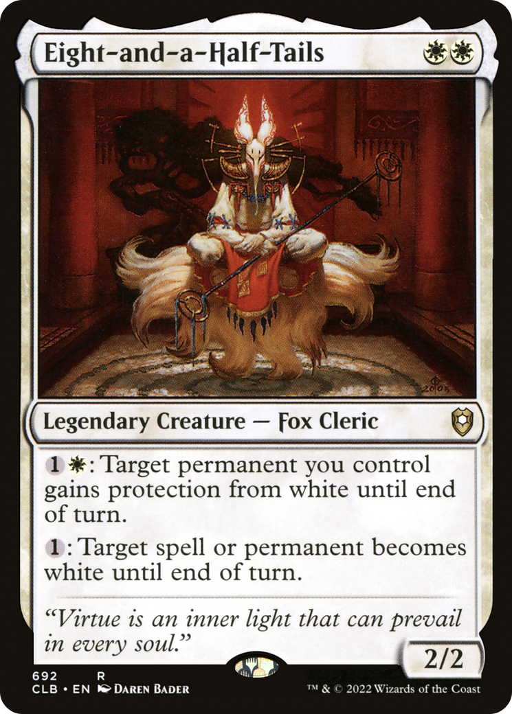 Image of Eight-and-a-Half-Tails [Commander Legends: Battle for Baldur's Gate]