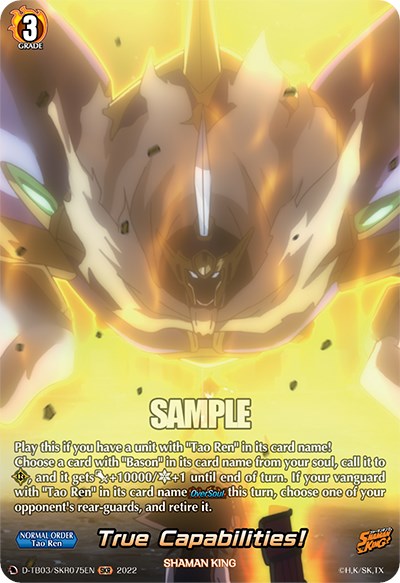 Image of True Capabilities! (D-TB03/SKR075EN) [Shaman King]
