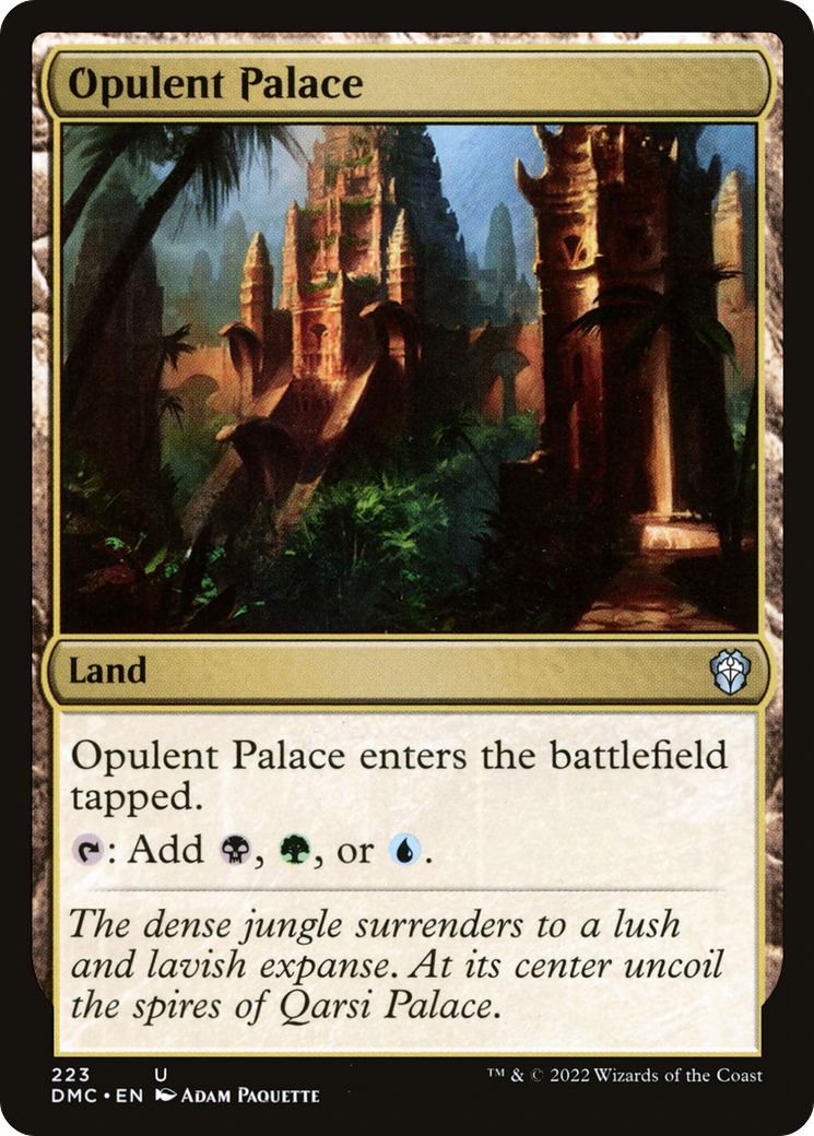 Image of Opulent Palace [Dominaria United Commander]