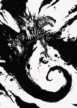 Image of Capricious Hellraiser Art Card [Phyrexia: All Will Be One Art Series]