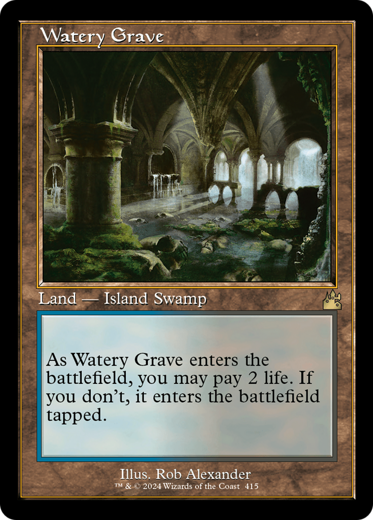 Image of Watery Grave (Retro) [Ravnica Remastered]
