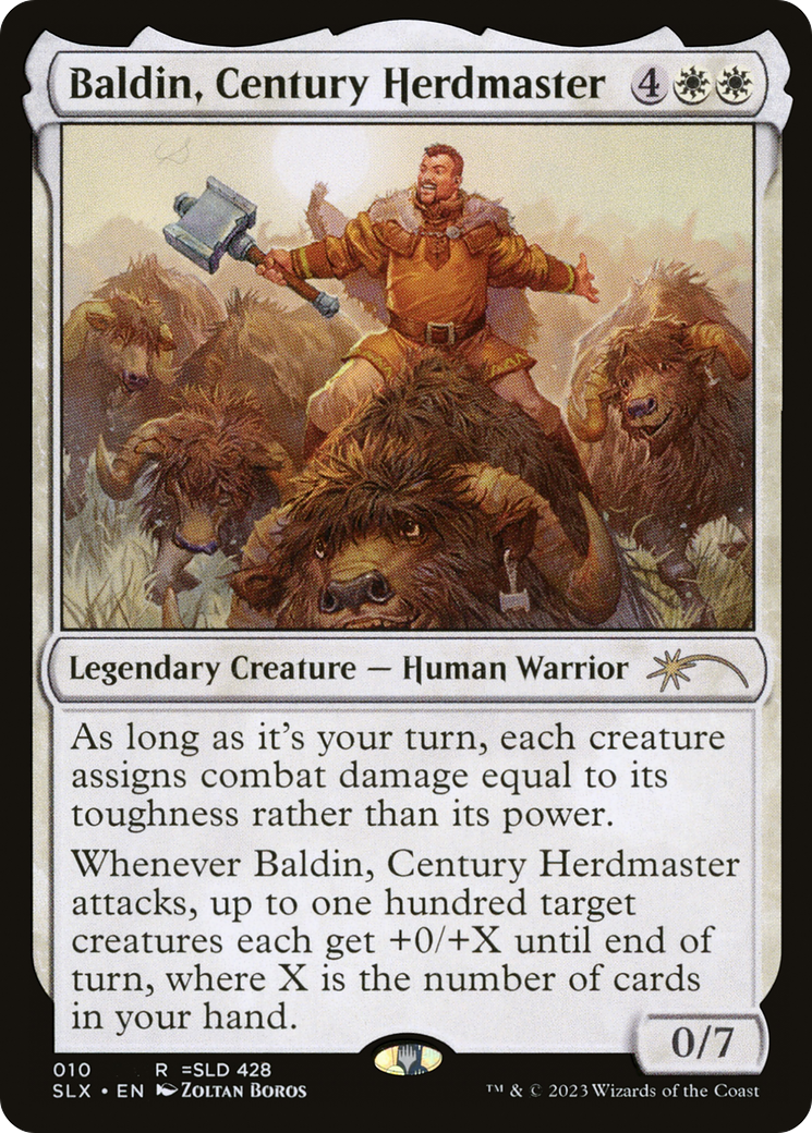 Image of Baldin, Century Herdmaster [Secret Lair: Universes Within]