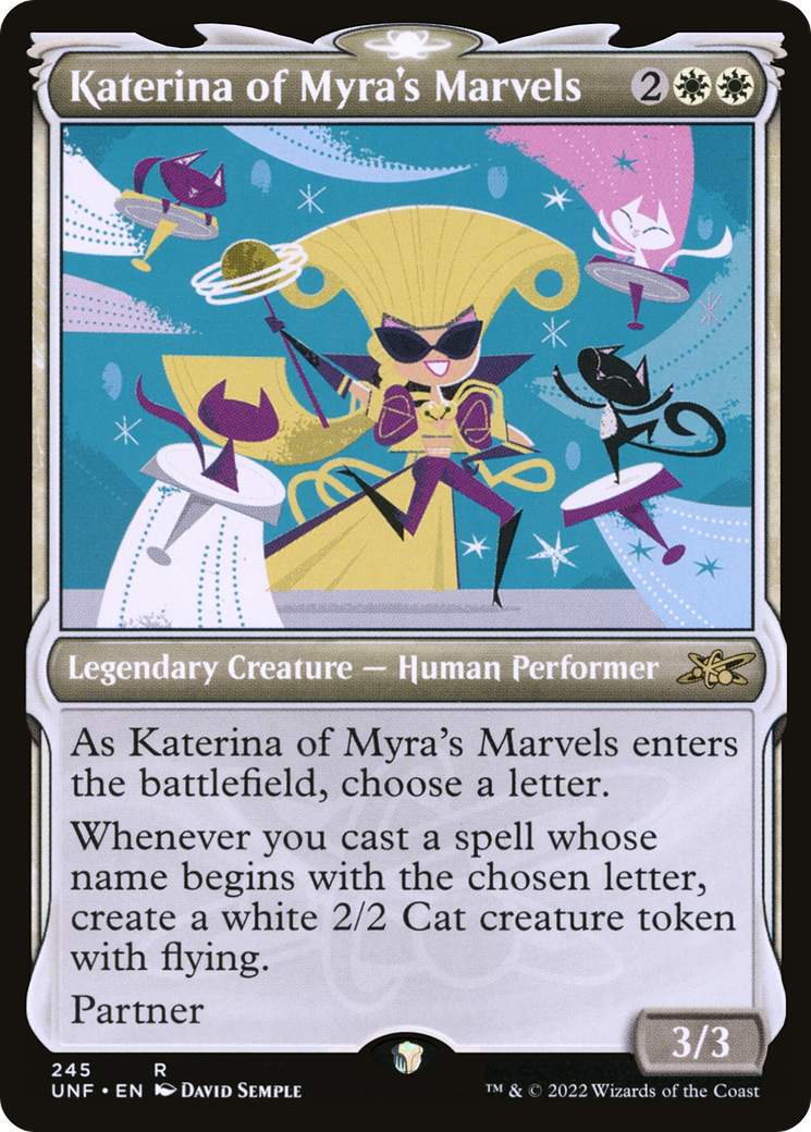 Image of Katerina of Myra's Marvels (Showcase) [Unfinity]