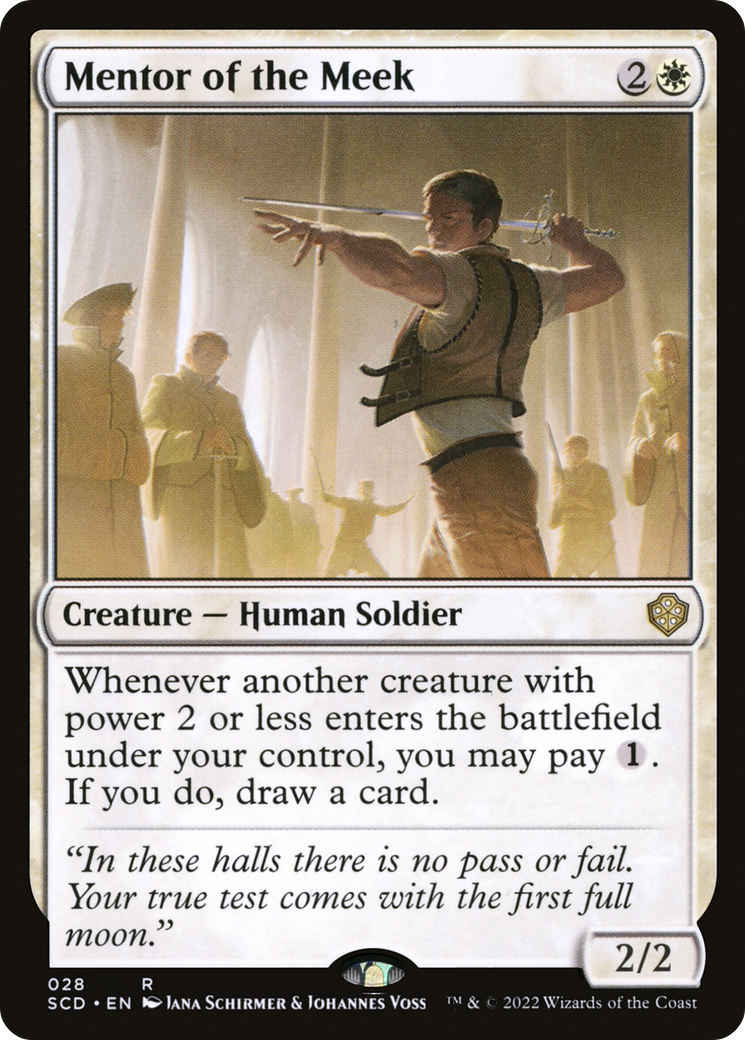 Image of Mentor of the Meek [Starter Commander Decks]