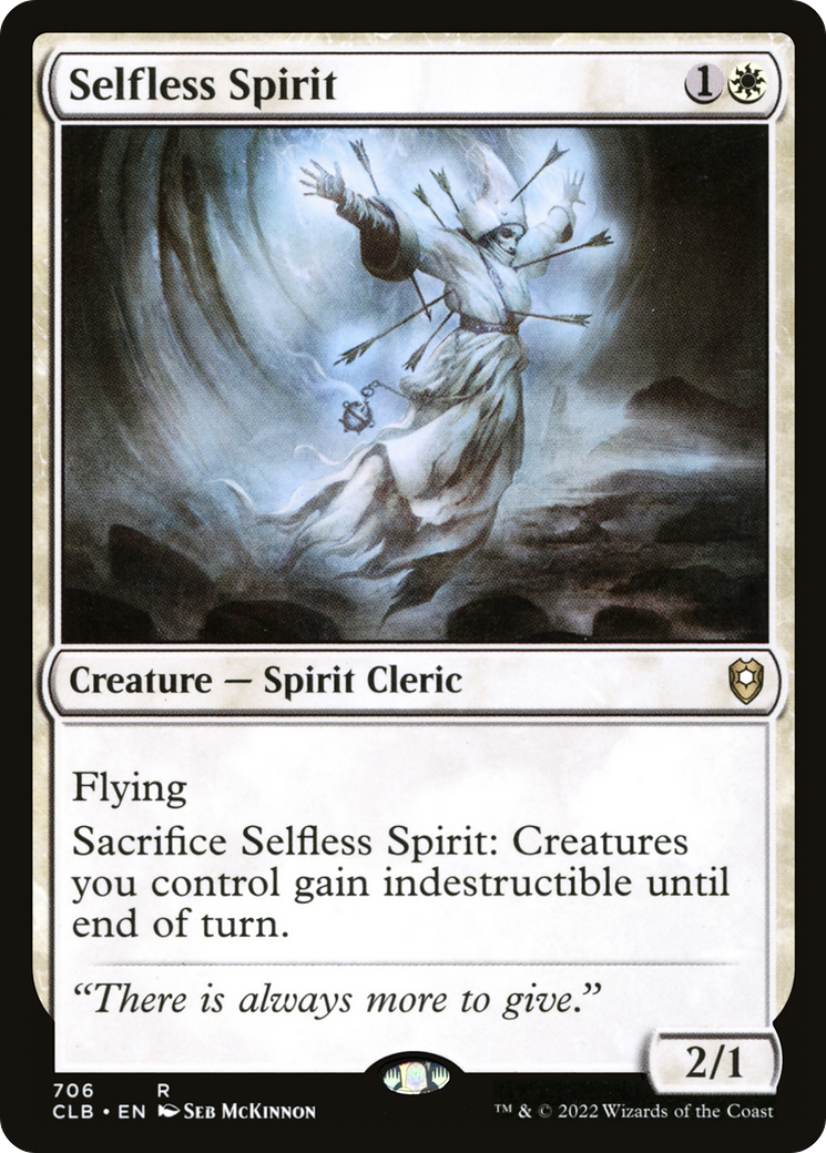 Image of Selfless Spirit [Commander Legends: Battle for Baldur's Gate]