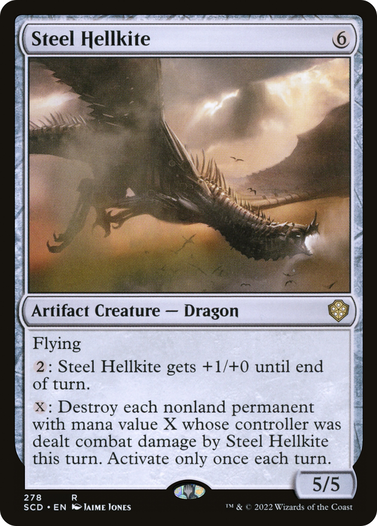 Image of Steel Hellkite [Starter Commander Decks]