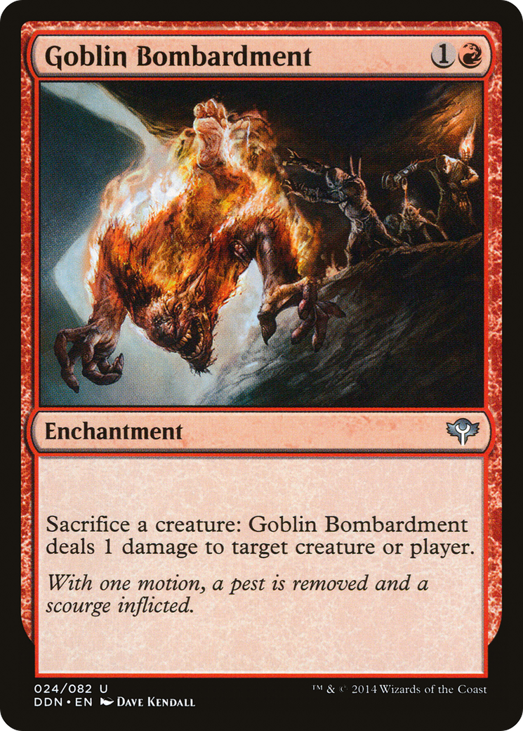 Image of Goblin Bombardment [Duel Decks: Speed vs. Cunning]