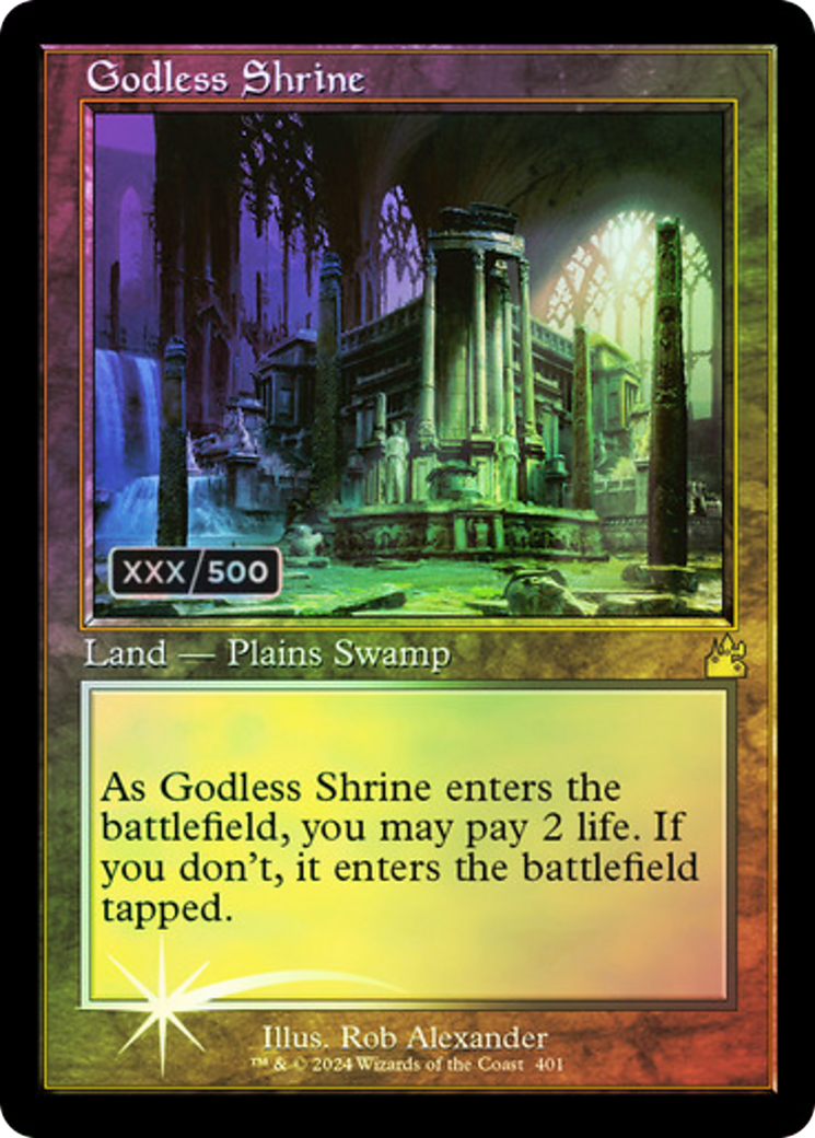 Image of Godless Shrine (Retro) (Serialized) [Ravnica Remastered]