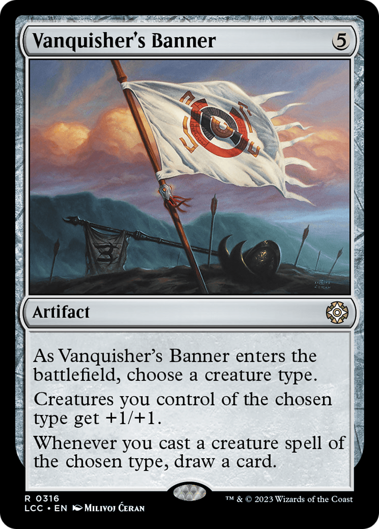 Image of Vanquisher's Banner [The Lost Caverns of Ixalan Commander]