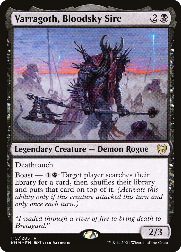 Image of Varragoth, Bloodsky Sire [Kaldheim]