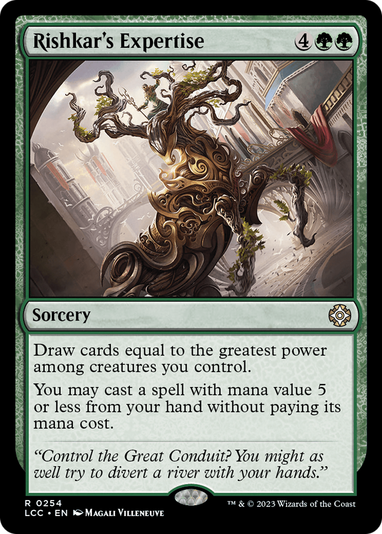 Image of Rishkar's Expertise [The Lost Caverns of Ixalan Commander]