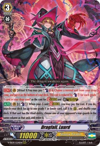 Image of Dragfall, Luard (V-SS09/024EN) [Revival Selection]