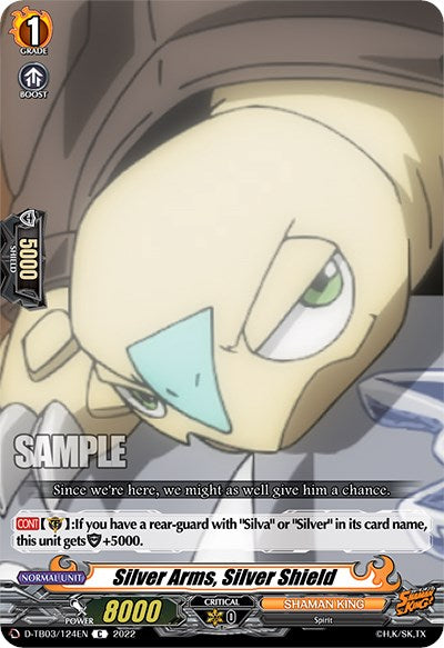 Image of Silver Arms, Silver Shield (D-TB03/124EN) [Shaman King]