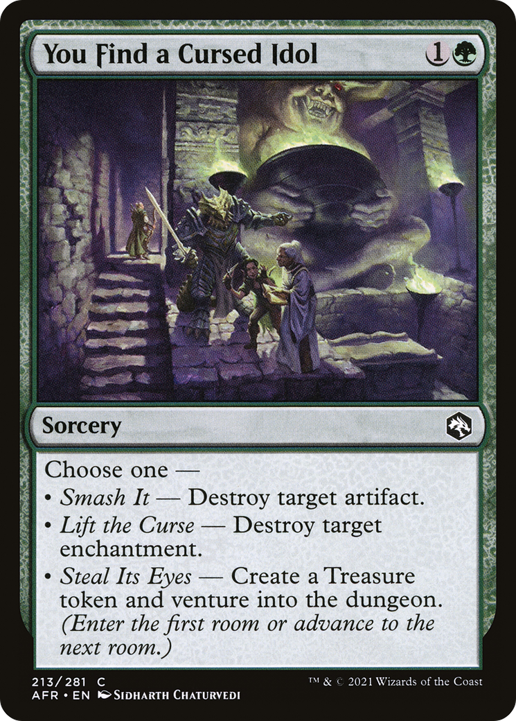 Image of You Find a Cursed Idol [Dungeons & Dragons: Adventures in the Forgotten Realms]