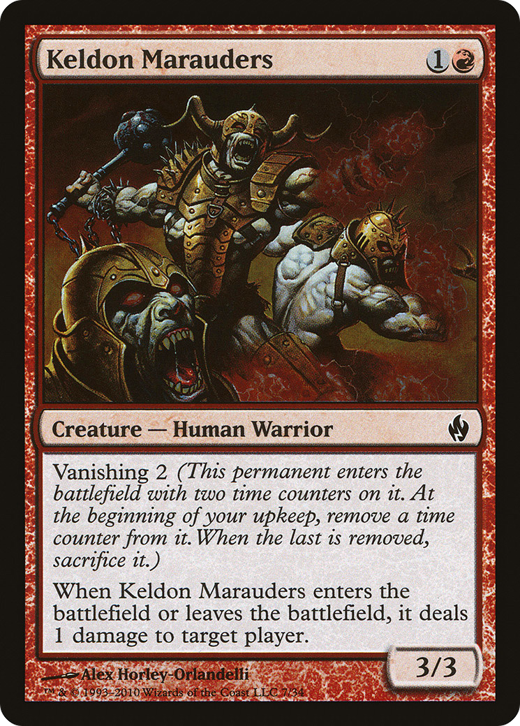 Image of Keldon Marauders [Premium Deck Series: Fire and Lightning]
