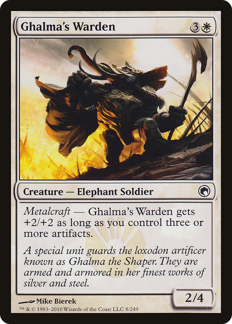 Image of Ghalma's Warden [Scars of Mirrodin]
