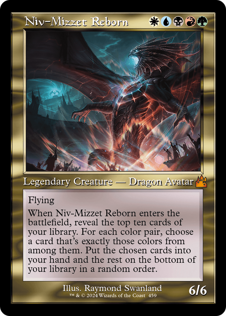 Image of Niv-Mizzet Reborn (Retro Frame) [Ravnica Remastered]