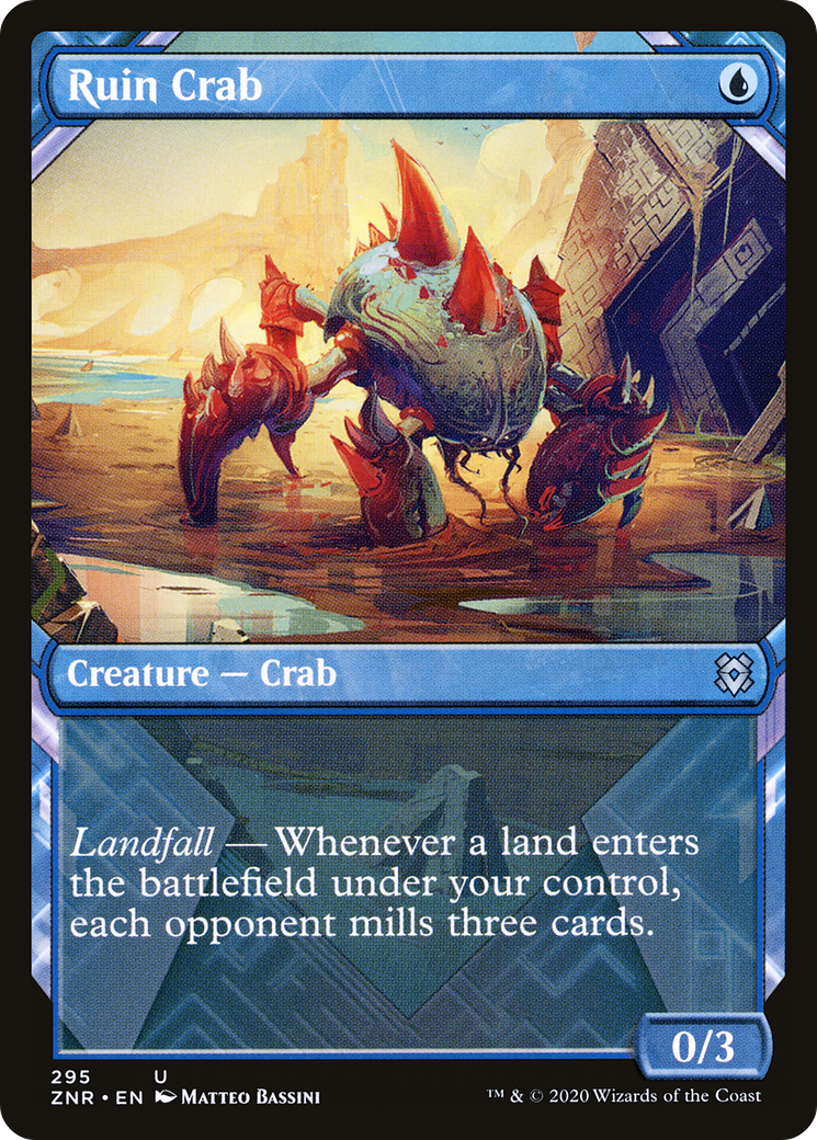 Image of Ruin Crab (Showcase) [Zendikar Rising]