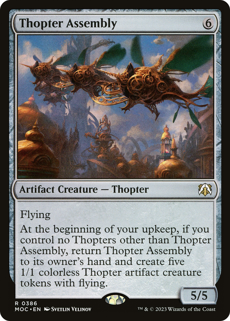 Image of Thopter Assembly [March of the Machine Commander]