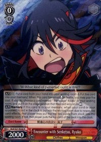 Image of Encounter with Senketsu, Ryuko (KLK/S27-E046 R) [KILL la KILL]